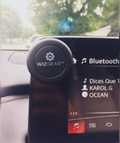 WixGear Universal Flat Stick On Dashboard Magnetic Car Mount Holder for Cell Phones and Mini Tablets with Fast Swift-Snap Technology - Extra Slim 56 715Jvp bbPL