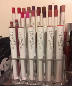 byAlegory Acrylic Eye Liner / Lip Liner Organizer & Beauty Makeup Holder | 26 Space Makeup Pencil Organization Container Storage - Clear 42 715KKzyQybL