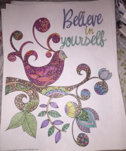 Ultimate Coloring Book Treasury: Relax, Recharge, and Refresh Yourself (Design Originals) 208 Pages of Beautiful One-Side-Only Designs on Extra-Thick, Perforated Paper in a Spiral Lay-Flat Binding 60 715KRMJHNL