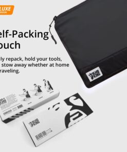 Beard King Beard Bib Apron - Christmas Gifts & Stocking Stuffers for Dad - As Seen on Shark Tank - Men's Hair Catcher for Shaving - Grooming Accessories - Packing Pouch, Black 37 715KWCXBl2L