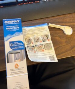 PUREPLUS ADQ747935 Replacement for LG LT1000P LT1000 Kenmore Elite 9980 LT1000PC, MDJ64844601 ADQ74793501, LMXS28626S, LFXS26973S, LT120F Refrigerator Water and Air Filter,3Pack, Model: RWF4700AC 29 715KprvccrL