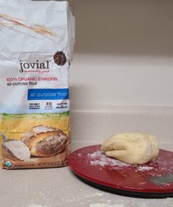 Jovial Einkorn 100% Organic Einkorn All Purpose Flour - Baking Flour, High Protein, Non-GMO, USDA Certified Organic, Unbleached Flour, Product of Italy, Organic All Purpose Flour - 32 Oz, 5 Pack 2 Pound (Pack of 5) 43 715Kx0BkGvL