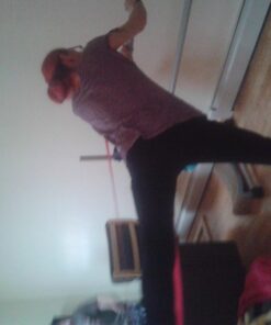 The PlumBand Stretch Band for Dance and Ballet – Colors and Sizes for Kids & Adults – Improve Your Splits, Strength, and Flexibility with Stretching – Printed Instruction Booklet and Travel Bag Plum Purple Regular 37 715MuLlqGaL