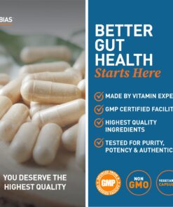 Dr. Tobias Deep Immune Probiotics & Prebiotics, 4.4 Billion CFU Probiotics for Women & Men, Supports Digestive Health, Gut Immune Function, Nutrient Absorption, 60 Capsules, 30 Servings 21 715NbB5Kz2L