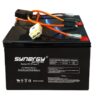 12 Volt 7Ah Electric Scooter Batteries High Performance - Set of 2 Includes New Wiring Harness Fits: Razor Ground Force Go Kart Beiter DC Power 6 715OuYHV9NL