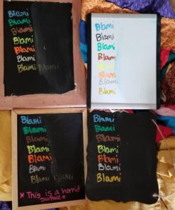 Blami Arts Liquid Chalk Markers Washable -14 Ink Pens & Extra Gold and Silver Colors - Chalkboard Labels Pack Included Non Toxic - Reversible Tips and Erasing Sponge included 14-pack multi-colors 40 715OxtqzAiL 1