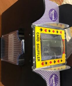 Automatic Card Shuffler - Battery-Operated 6-Deck Playing Card Dispenser - Game Night and Casino Accessories by Trademark Poker 4-6 Deck Card Shuffler 27 715P61X0fLL