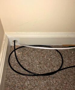 Cat 6 Ethernet Cable 15 ft, Outdoor&Indoor 10Gbps Support Cat7 Network, Flat Internet RJ45 LAN Patch Cords, Solid Cat6 High Speed Computer Wire with Clips for Router, Modem, PS4/5, Xbox, Gaming, White 15ft 30 715PDpRUqcL