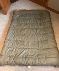 TETON Sports Mammoth Queen Size Sleeping Bag- Double Sleeping Bag – A Warm Bag the whole family can enjoy – Great Sleeping Bag for Camping, Hunting and base camp. Compression Sack Included 39 715Q7krE7L 1