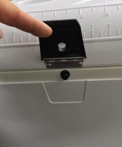 Igloo Hybrid Stainless and Plastic Latch (3.38 L x 0.57 W x 0.57 D Inches) - Black/Silver Black, Stainless Steel 74 715Q9XHdn4L