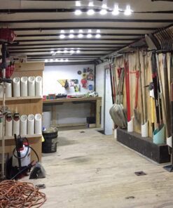 Ampper 12V 40 LEDs Interior Van Light Kits, LED Ceiling Lights with Simplified Harness Switch Fuse for Van RV Boats Caravans Trailers VW LWB and More (10 Modules, White) 24 715Qui2EjGL