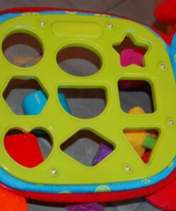 Melissa & Doug K's Kids Take-Along Shape Sorter Baby Toy With 2-Sided Activity Bag and 9 Textured Shape Blocks - Sensory / Travel /Toys For Toddlers And Infants 56 715R7icNFzL