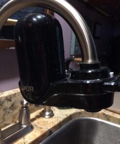 PUR Faucet Mount Replacement Filter 2-Pack, Genuine PUR Filter, 2-in-1 Powerful Filtration, Includes Lead Removal, 6-Month Value, White (RF33752) Filter Replacement 35 715RZSSqtsL