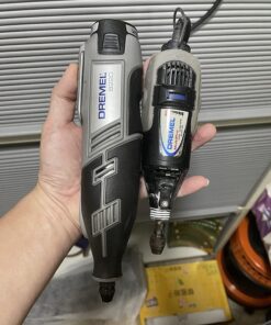 Dremel 8220-1/28 12-Volt Max Cordless Rotary Tool Kit- Engraver, Sander, and Polisher- Perfect for Cutting, Wood Carving, Engraving, Polishing, and Detail Sanding- 1 Attachment & 28 Accessories 29 Piece Kit 38 715ReydPatL