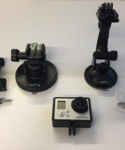 Sametop Suction Cup Mount Compatible with Gopro Hero 12, 11, 10, 9, 8, 7, 6, 5, 4, Session, 3+, 3, 2, 1, Hero (2018), Max, Fusion, DJI Osmo Action Cameras; Perfect for Car Windshield and Window 65 715RhFi15sL