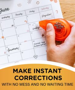 BIC Wite-Out EZ Correct Correction Tape, 2-Count 2 Count (Pack of 1) 15 715S45b ZqL