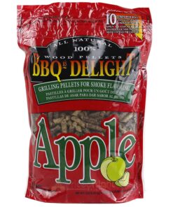 BBQr's Delight Wood Smoking Pellets - Super Smoker Variety Value Pack - 1 Lb. Bag - Apple, Hickory, Mesquite, Cherry, Pecan and Jack Daniel's Original 15 715S5UbaVkL
