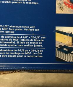 BOSCH RA1181 Benchtop Router Table 27 in. x 18 in. Aluminum Top with 2-1/2 in. Vacuum Hose Port 67 715STvwY3tL