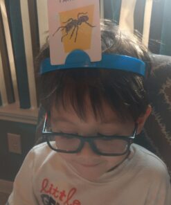 Spin Master Games Hedbanz, Quick Question Picture Guessing Family Game for Game Night Headbands Board Game, for Adults and Kids Ages 7 and up (Edition May Vary) Hedbanz Classic 43 715SjlwOz9L