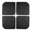 Coolaroo Umbrella Base, Water Base for Backyard and Patio Umbrellas, Pack of 4 27 715T3ff9xHL