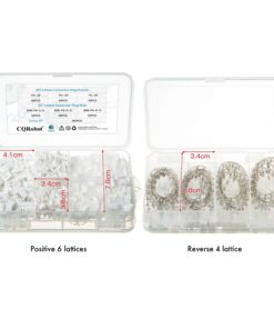 CQRobot 150 Sets/750 Pieces JST PH 2.0 mm Pitch 2/3/4-Pin IC Sockets & Plugs Adapter Connector Male and Female Terminal, Crimp DIP Kit. for Industrial Integrated Circuit JST Connector Cable. JST-PH2.0 PH 2P/3P/4P 14 715TLfVY4L