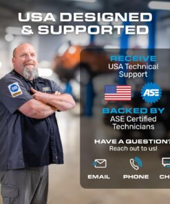 BLCKTEC 440 Bluetooth OBD2 Scanner Diagnostic Tool - Car Code Reader and Scanner for Car - Comes with Live Data - Battery/Charging System Test - Works for All OBD Compliant Cars 1996 & Newer 35 715UQb18qjL