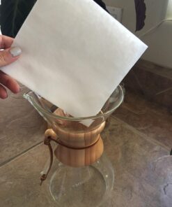 Chemex Bonded Filter - Square - 100 ct - Exclusive Packaging 32 715Ue 0F wL