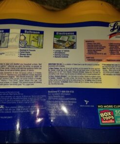 Lysol Disinfectant Wipes, Multi-Surface Antibacterial Cleaning Wipes, For Disinfecting and Cleaning, Lemon and Lime Blossom, 80 Count (Pack of 4) 80 Count (Pack of 4) White Standard Packaging 45 715Uwc9jpmL