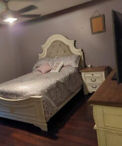 ZINUS No Assembly Metal Box Spring, 9 Inch White Mattress Foundation, Sturdy Metal Structure, Split Queen 37 715W8Gay0L