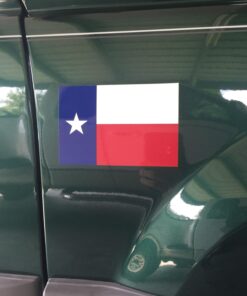 Flag It Texas Heavy Duty Vinyl Bumper Sticker (3 x 5 Inches) 6 715XbboMKL