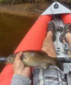 INTEX Excursion Pro Inflatable Kayak Series: Includes Deluxe 86in Aluminum Oars and High-Output Pump – SuperTough PVC – Adjustable Bucket Seat – Fishing Rod Holders – Grab Handles 2-person Kayak Set 54 715YF478QML