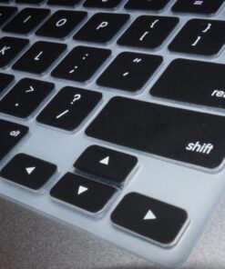 MOSISO Silicone Keyboard Cover Compatible with MacBook Air 13 inch A1466 A1369 2010-2017&Compatible with MacBook Pro 13/15 inch (with/Without Retina Display, 2015 or Older Version), Black 36 715YdLn0hiL