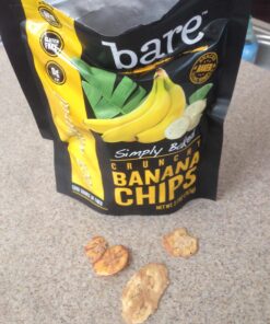 Bare Baked Crunchy Banana Chips, Simply Banana, Gluten Free, 2.7 Ounce Bag, 6 Count 11 715YkL3LOrL