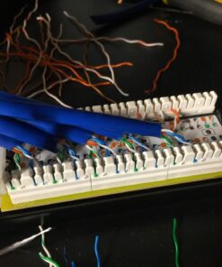 Cable Matters UL Listed Rackmount or Wall Mount 24 Port Network Patch Panel (Cat6 Patch Panel / RJ45 Patch Panel) Regular 42 715ZLSmGwjL