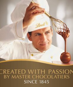 Lindt LINDOR 4 Flavors Assorted Truffles, 19 oz. Bag 19 Ounce (Pack of 1) 11 715bGJsNXXL