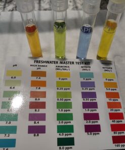 API FRESHWATER MASTER TEST KIT 800-Test Freshwater Aquarium Water Master Test Kit, White, Single, Multi-colored 41 715cKO41svL