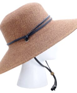 Sloggers Wide Brim Hats for Women - Braided Packable Summer Hats for Women Medium Dark Brown 18 715ccDurYAL