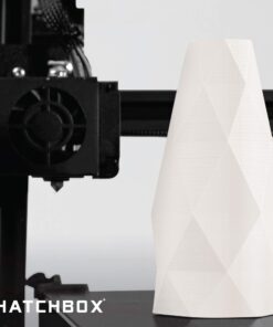 HATCHBOX 1.75mm White PLA 3D Printer Filament, 1 KG Spool, Dimensional Accuracy +/- 0.03 mm, 3D Printing Filament 32 715ce7qg QL