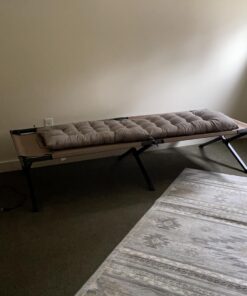 Coleman Trailhead II Camping Cot, Easy-to-Assemble Folding Cot Supports Campers up to 6ft 2in or 300lbs, Great for Camping, Lounging, & Elevated Sleeping Military Camping Cot 41 715cf7jXwUL 1