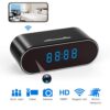 Hidden Spy Camera Clock HD 1080P IP Cameras with Night Vision/Motion Detection/Loop Recording, Nanny Cam for Home Security Monitoring (Black) 49 715cljfFkGL
