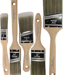 Pro Grade - Paint Brushes - 5 Ea - Paint Brush Set 38 715d2dI70S