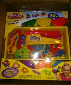 Play-Doh Fun Factory Deluxe Set 7 715dN6m1TJL