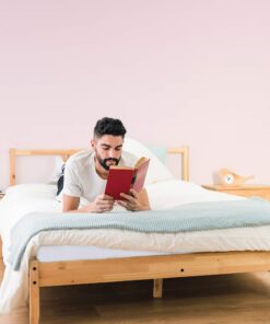 MAXI Full Mattress Pad Topper Fitted | Down Alternative Mattress Cover, 100% Cotton Top, 300 TC Quilted | Highly Breathable, Full Coverage Bed Mattress Pad | Full Size (54x75) Stretches to 16” White 11 715e66Wpl0L