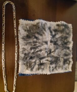 Complete Jewelry Cleaning Kit Polishing w/Cloth, Brush and Jewelry Cleaner Solution for all Jewelry. Gold, Silver, Diamond Ring Cleaner, Earring, Fine & Fashion Cleaning Made in the USA Gentle Jewelry Kit 57 715e95mFarL