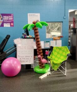 Rhode Island Novelty 66 Inch Inflatable Palm Tree, One per Order 1 Count (Pack of 1) 7 715eJutANqL