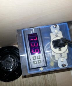 bayite AC 110V Fahrenheit Digital Temperature Controller 10A 1 Relay with Sensor 31 715eM34faCL