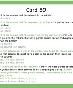 TestingMom.com Gifted Learning Flash Cards – Following Directions for 1st Grade - 2nd Grade – Practice for Grade 1 - Grade 2 CogAT Test, Iowa Test (ITBS), OLSAT Test, NYC Gifted and Talented, WPPSI 12 715eN0P0BML