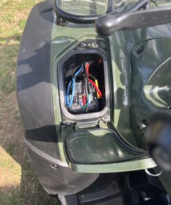 WARN 101020 VRX 25-S Powersports Winch with Handlebar Mounted Switch and Synthetic Rope: 3/16" Diameter x 50' Length, 1.25 Ton (2,500 lb) Capacity 2,500 lbs. 11 715ehXl3hL