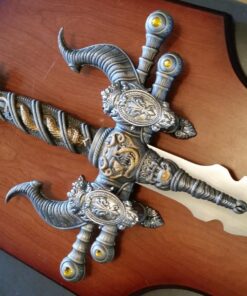 Vertical Fleur Sword Hangers 38 715f3dFVYfL