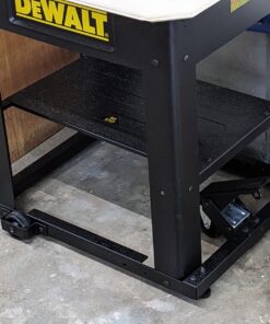 DEWALT Planer Stand with Integrated Mobile Base, 24” x 22” x 30” (DW7350) 46 715fI3QQpuL